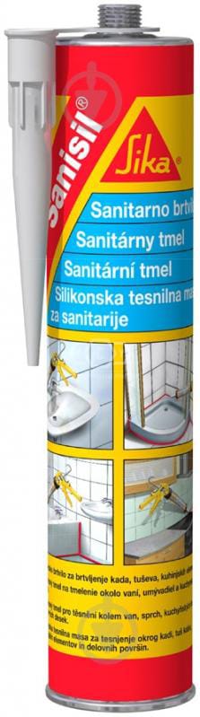 material Герметик силіконовий Sika Sanisil