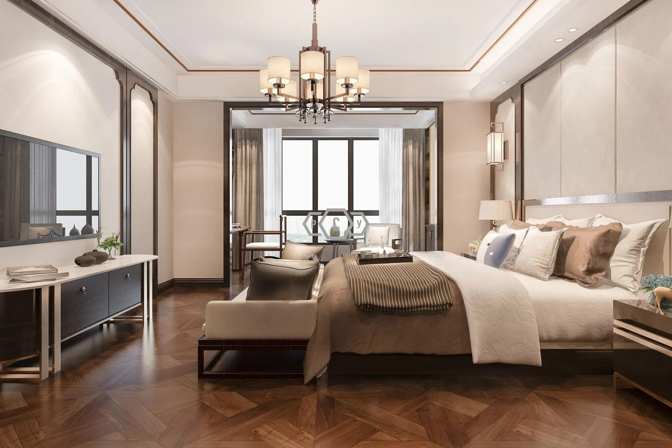 Luxury apartment renovation image