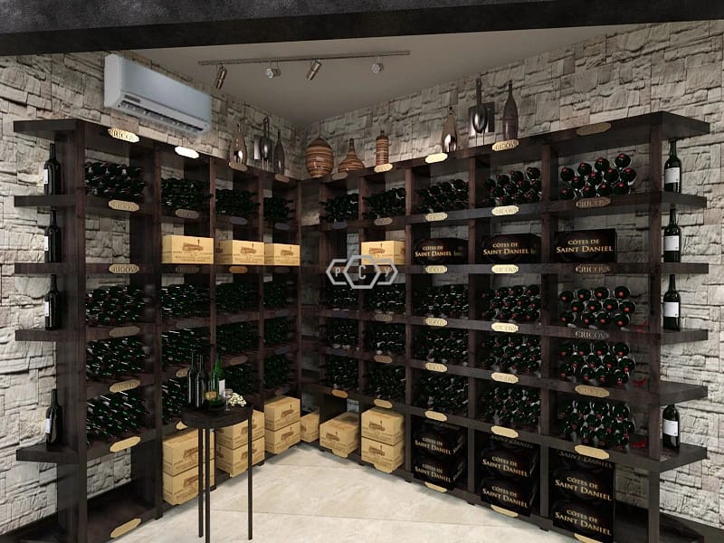 Design of a wine store image