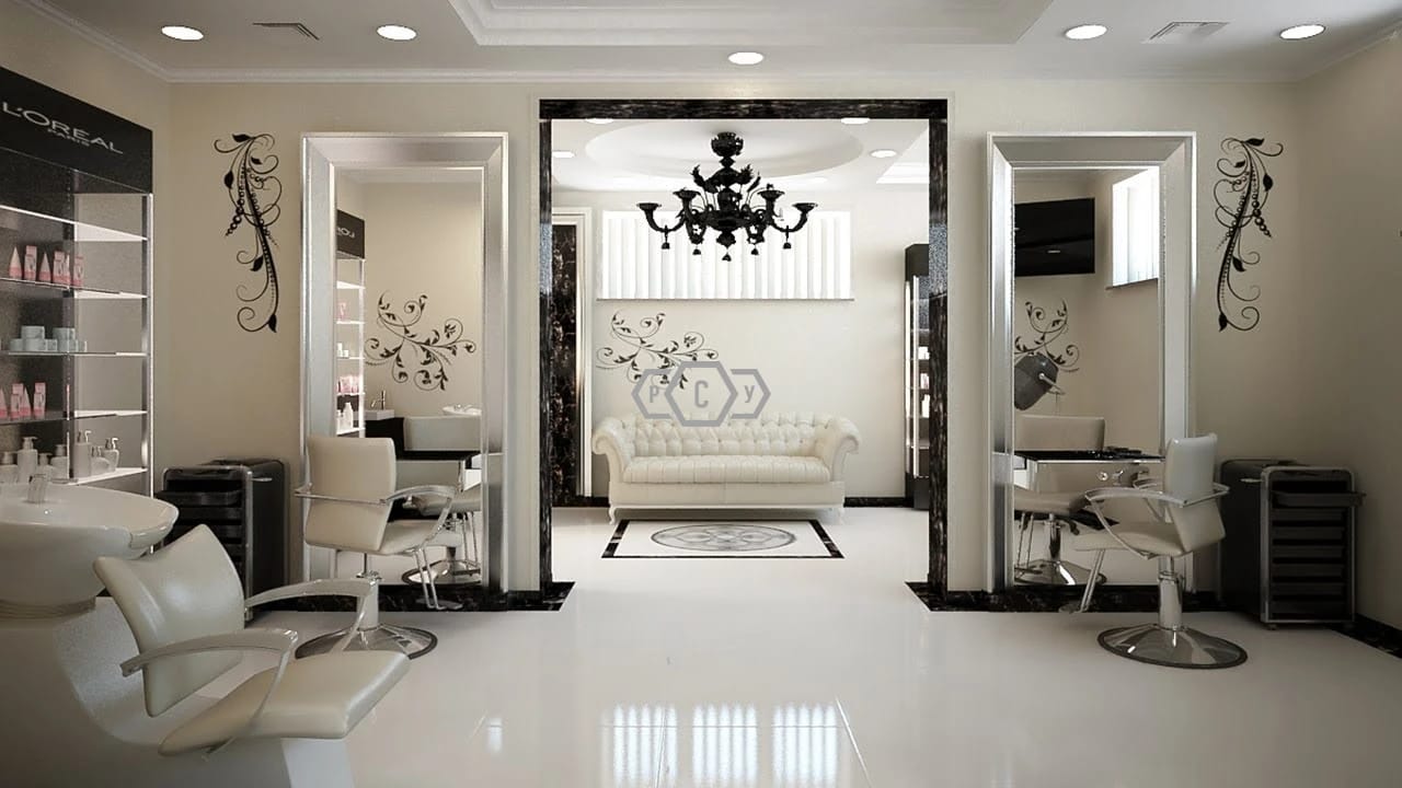 Design of a beauty salon image